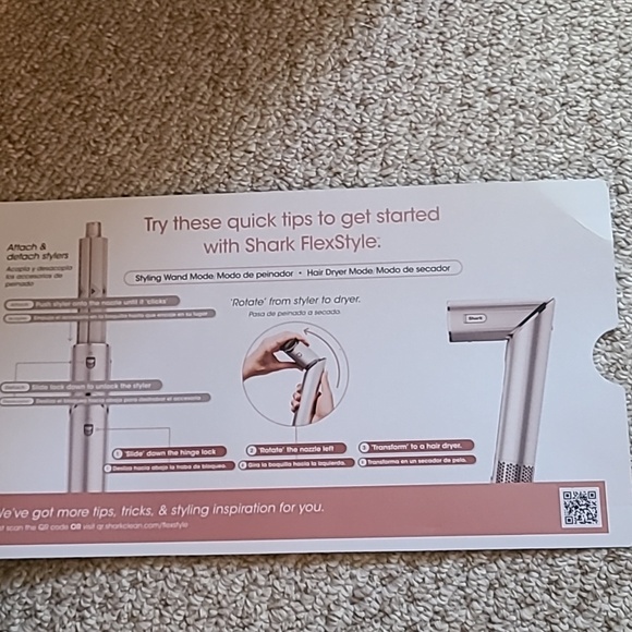 Shark FlexStyle with all components and leather case! - Picture 4 of 8